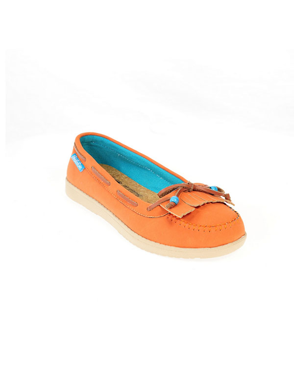 Brakeburn Shoes Lily Moccasin Shoe Coral Brakeburn Shoes Llly Moccasin Shoe Coral