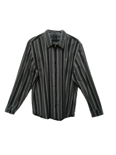 oxbow h9clubby long sleeved shirt black mens