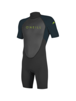 O'Neill Youth Reactor 2 2mm Shorty Back Zip Spring/Summer Shortie Wetsuit - Image 3