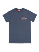 Rietveld "Surf Tripping" Short Sleeved Tshirt - Heather Navy SMALL ONLY - Image 2