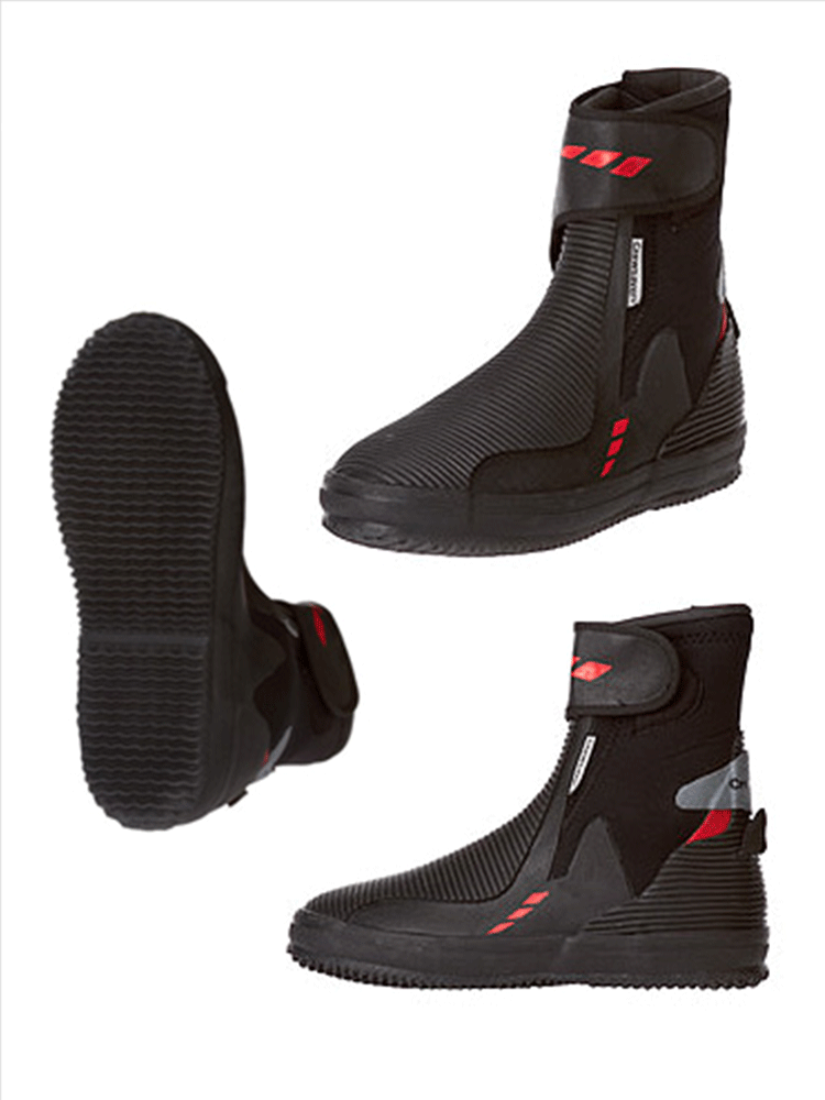 Crewsaver 5mm Zircon/ Basalt Neoprene Wetsuit Boots with Zip 5 Crewsaver 5mm Zircon/ Basalt Neoprene Wetsuit Boots with Zip