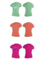 O'Neill Girls Premium Skins Short Sleeved Sun Shirt