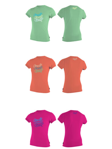 O'Neill Girls Premium Skins Short Sleeved Sun Shirt