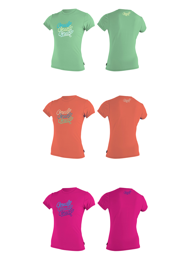 O'Neill Girls Premium Skins Short Sleeved Sun Shirt O'Neill Girls Premium Skins Short Sleeved Sun Shirt