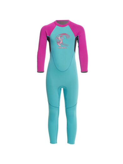 O’Neill Toddler Reactor Full 2mm Summer Wetsuit Blue Pink