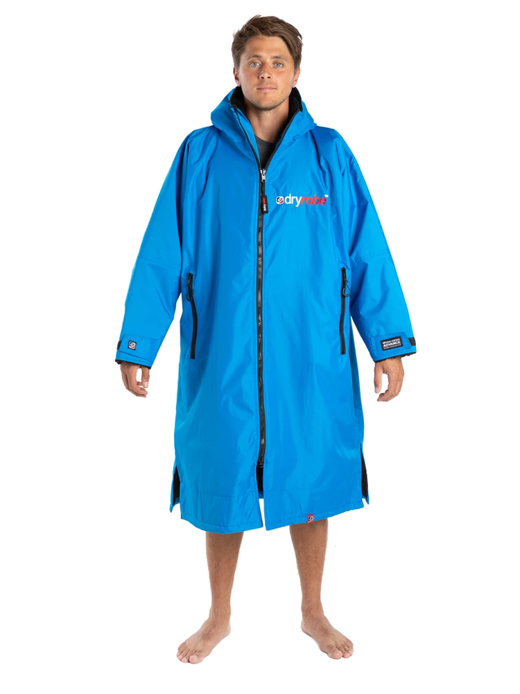 dryrobe Advance Long Sleeve COBALT BLUE BLACK Dryrobe Advanced Long Sleeve Cobalt Blue / Black - Image 1
