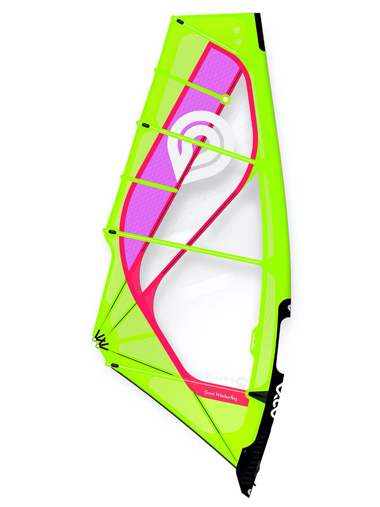 goya-banzai-pro-yellow Goya Banzai Pro Windsurfing Sail - Yellow 5.3 Now £499 - Image 1