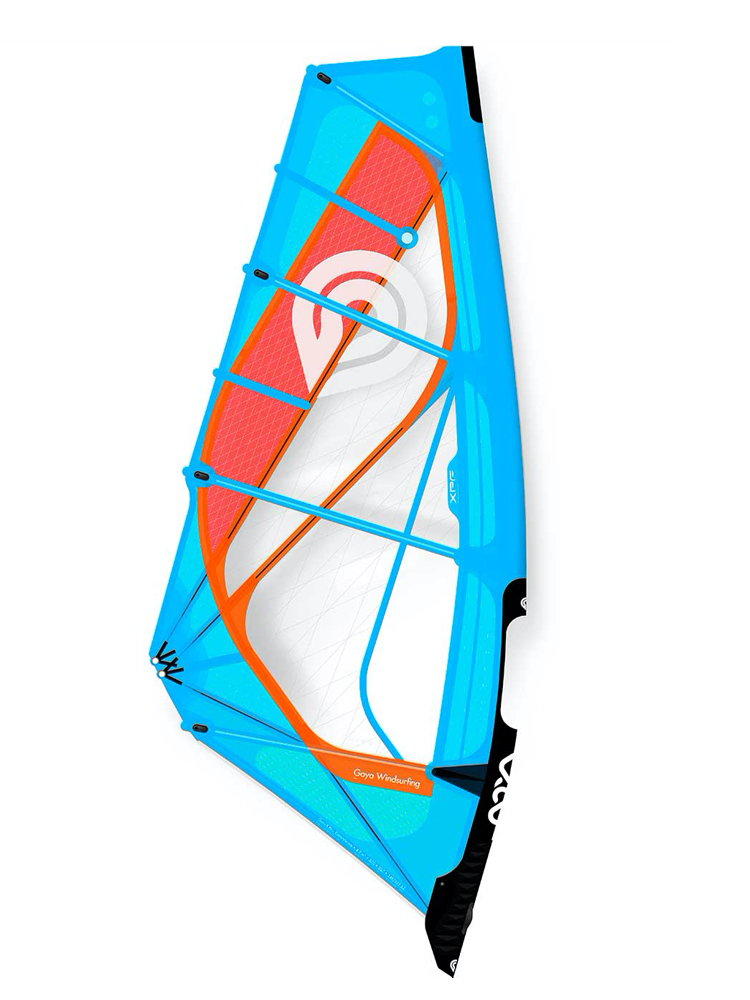 goya-guru-blue-2021 Goya Guru X Pro Windsurfing Sail - Blue 4.2 & 4.7 - Image 1
