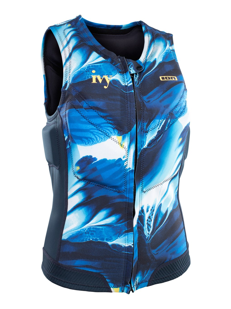 ION-Ivy-Vest-Women-FZ-48213-4169 ION Ivy Womens Impact Vest Front Zip - Blue Capsule Extra Small ONLY - Image 1