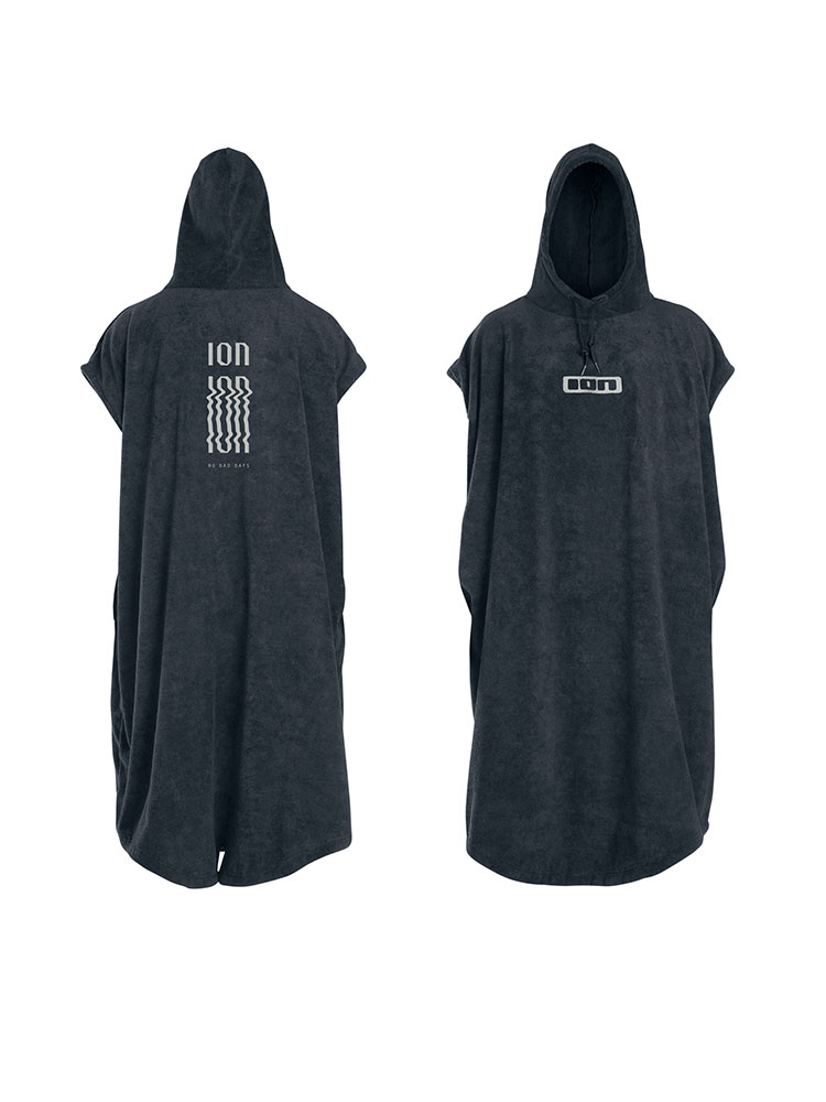 ION Poncho Core Changing Robe - Steel Grey ION Poncho Core Changing Robe - Steel Grey - 48210-7094 - Image 1