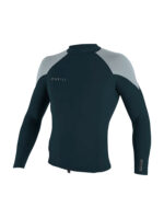 O'Neill Reactor 2 1.5mm Long Sleeve Wetsuit Neoprene Top - Slate/Cool Grey - Image 3