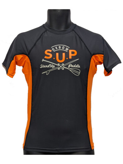 Oxbow J1SLIDE Rash Vest Black Orange