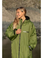 Dryrobe Advanced Long Sleeve Forest Green / Black - Image 3