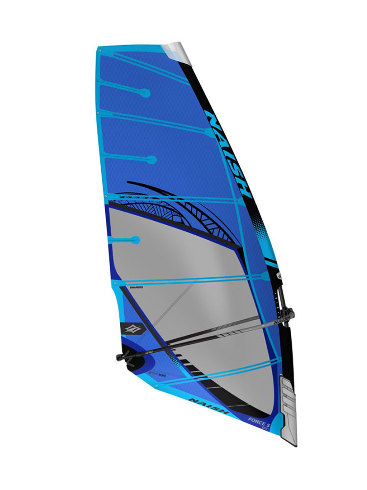Untitled-1 Naish S26 Force 5 Windsurfing Sail - Blue 5.3m only £499! - Image 1