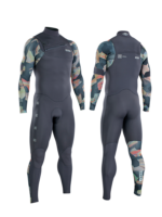 ION Seek Core Semidry 5/4mm Front Zip - Grey Camo LARGE ONLY