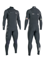 ION Seek Core Semidry 3/2mm Front Zip - Black