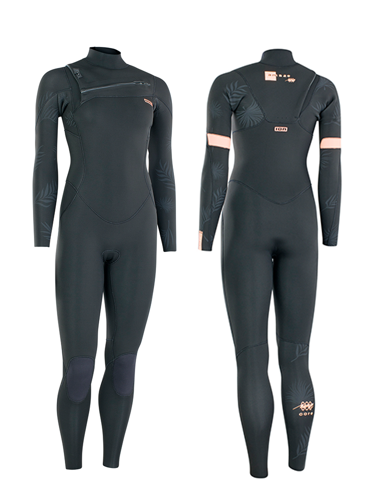 48223-4535 ION Amaze Core Semidry 5/4mm Front Zip - Black - MEDIUM ONLY - Image 1