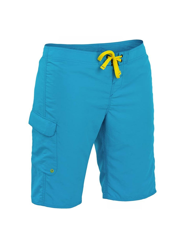 Untitled-1 Palm Skyline women's shorts - Aqua - Image 1