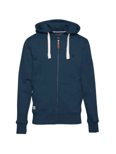 Brakeburn Zip Through Hoodie (Navy)