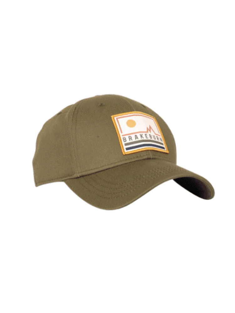BRAKEBURN Patch Cap - Olive Green BRAKEBURN Patch Cap - Olive Green