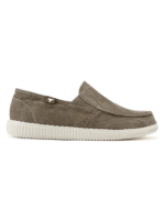Pita's WP150 WASHED CANVAS SLIP-ONS - TAUPE - Image 2