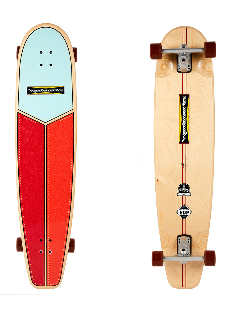 Hamboards Huntington Hop Skateboard Longboard Hamboards Huntington Hop Skateboard Longboard