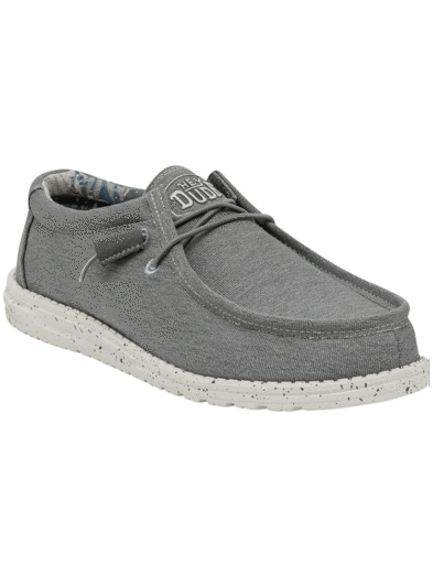 Hey Dude Shoes Wally Stretch - Iron Grey