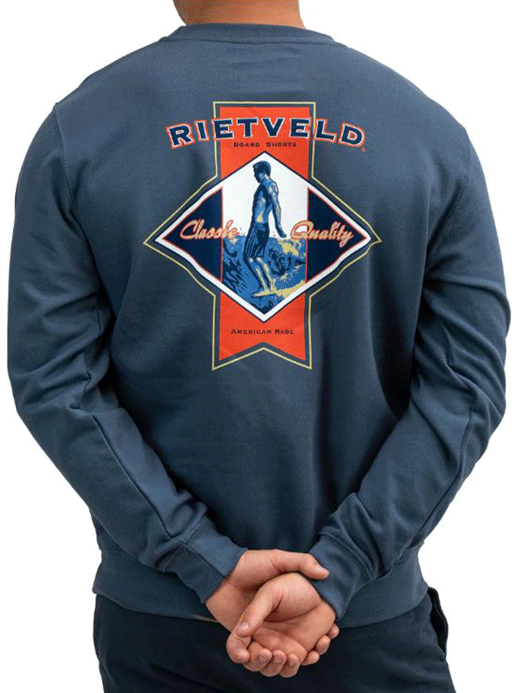 Rietveld American Made Crew Neck Sweatshirt Rietveld American Made Crew Neck Sweatshirt