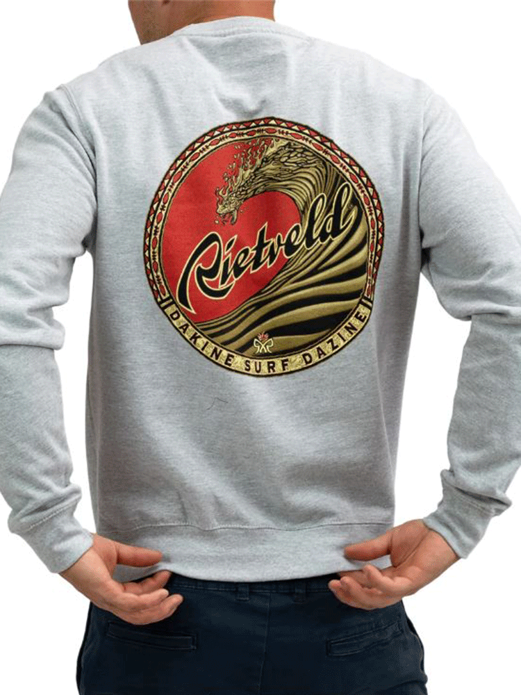 Rietveld Dakine Surf Dazine Crew Neck Sweatshirt Rietveld Dakine Surf Dazine Crew Neck Sweatshirt