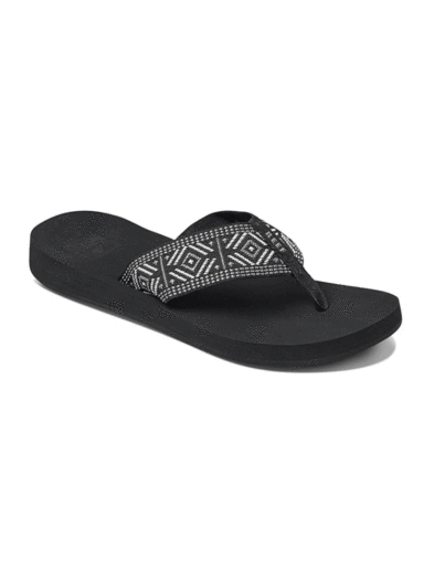 REEF SPRING WOVEN - BLACK/WHITE