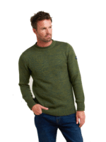 Brakeburn Khaki Crew Neck Jumper