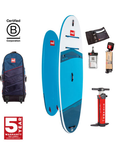 Red Paddle Co 10’6″ x 32″ Ride – Inflatable SUP Package