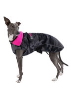 Dryrobe Dog Robe - Black Camo/Pink