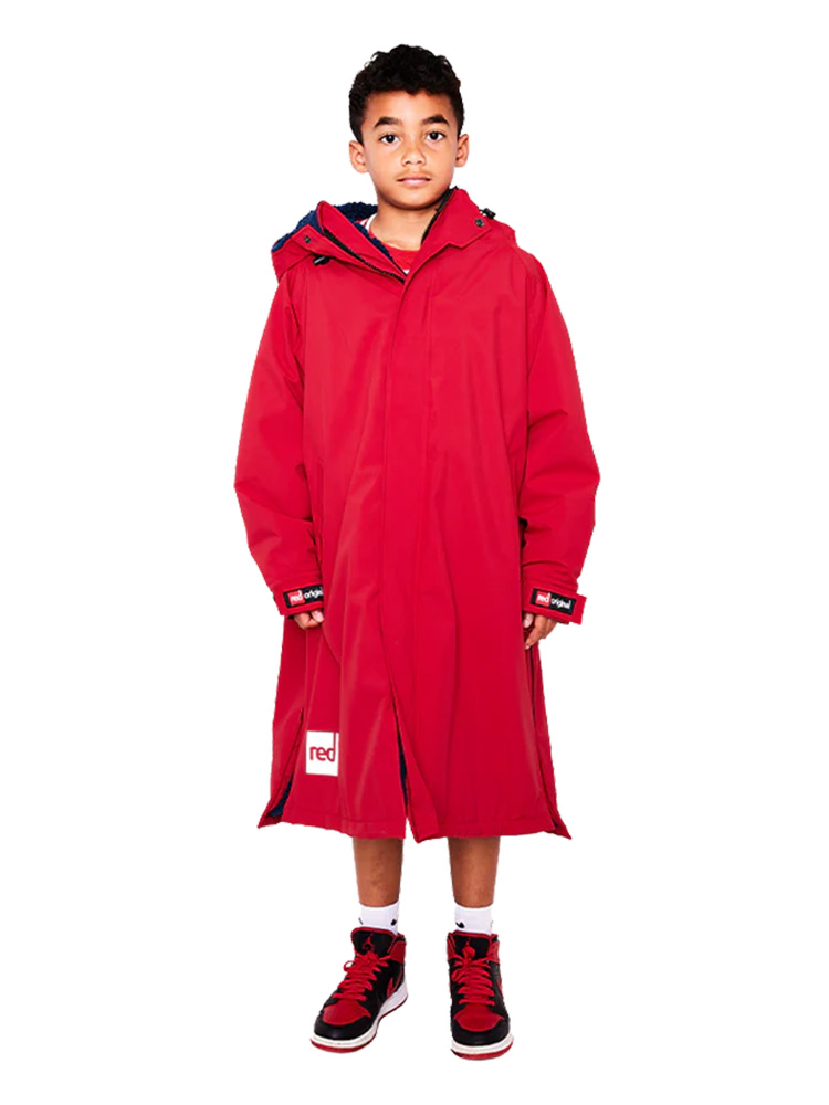 Red Paddle Co Kid's Dry Pro Robe 8-13yrs - Red Red Paddle Co Kid's Dry Pro Robe 8-13yrs - Red