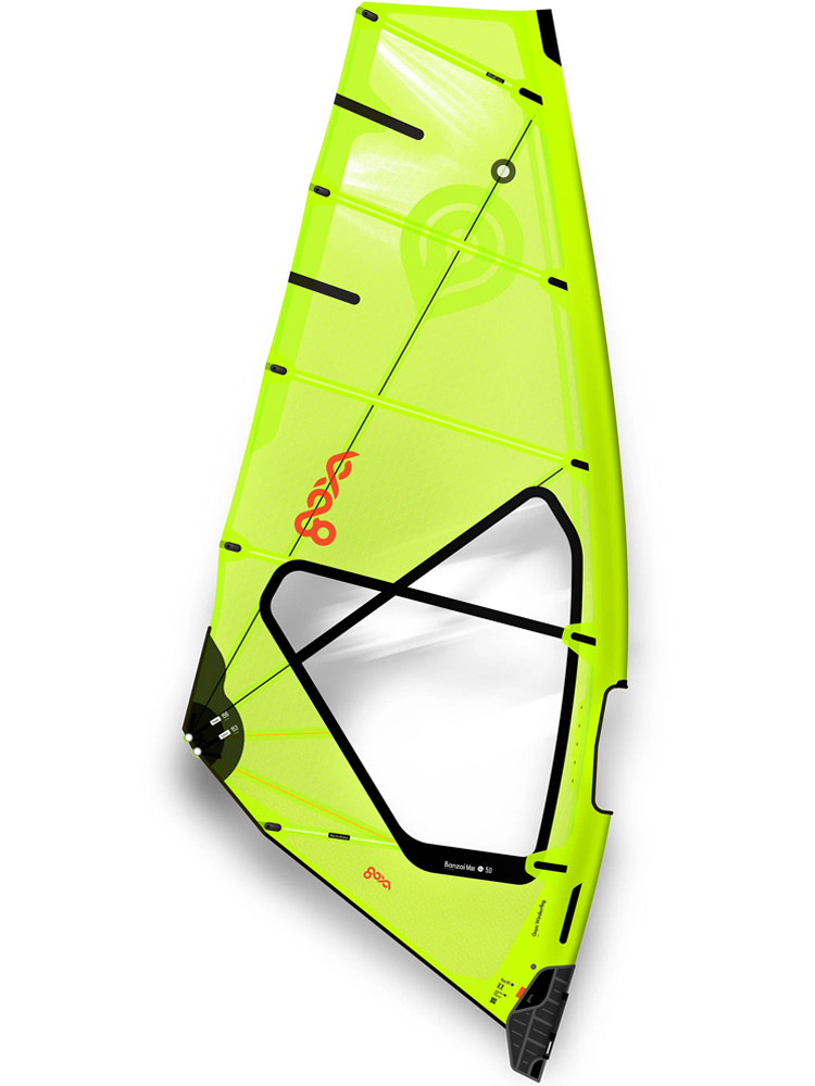 2024 Goya Banzai Max Pro Windsurfing Sail - Fluo Yellow 2024 Goya Banzai Max Pro Windsurfing Sail - Fluo Yellow