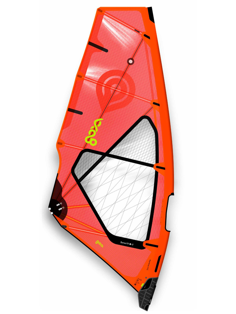 2024 Goya Banzai 11 X Pro Windsurfing Sail - Red 2024 Goya Banzai 11 X Pro Windsurfing Sail - Red