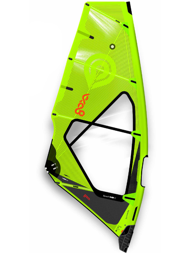 2024 Goya Banzai 11 Pro Carbon Windsurfing Sail - Fluo Yellow 2024 Goya Banzai 11 Pro Carbon Windsurfing Sail - Fluo Yellow