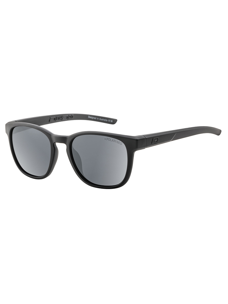 Dirty Dog Sunglasses Lit (M) Satin Black | Grey Polarised - 53756 Dirty Dog Sunglasses Lit (M) Satin Black | Grey Polarised - 53756