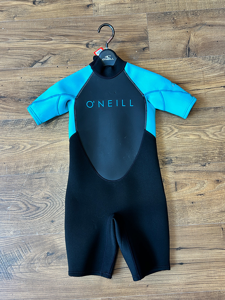 Second Hand O'Neill Youth Reactor 2mm Shorty Back Zip Girls - UK 8 Second Hand O'Neill Youth Reactor 2mm Shorty Back Zip Girls - UK 8