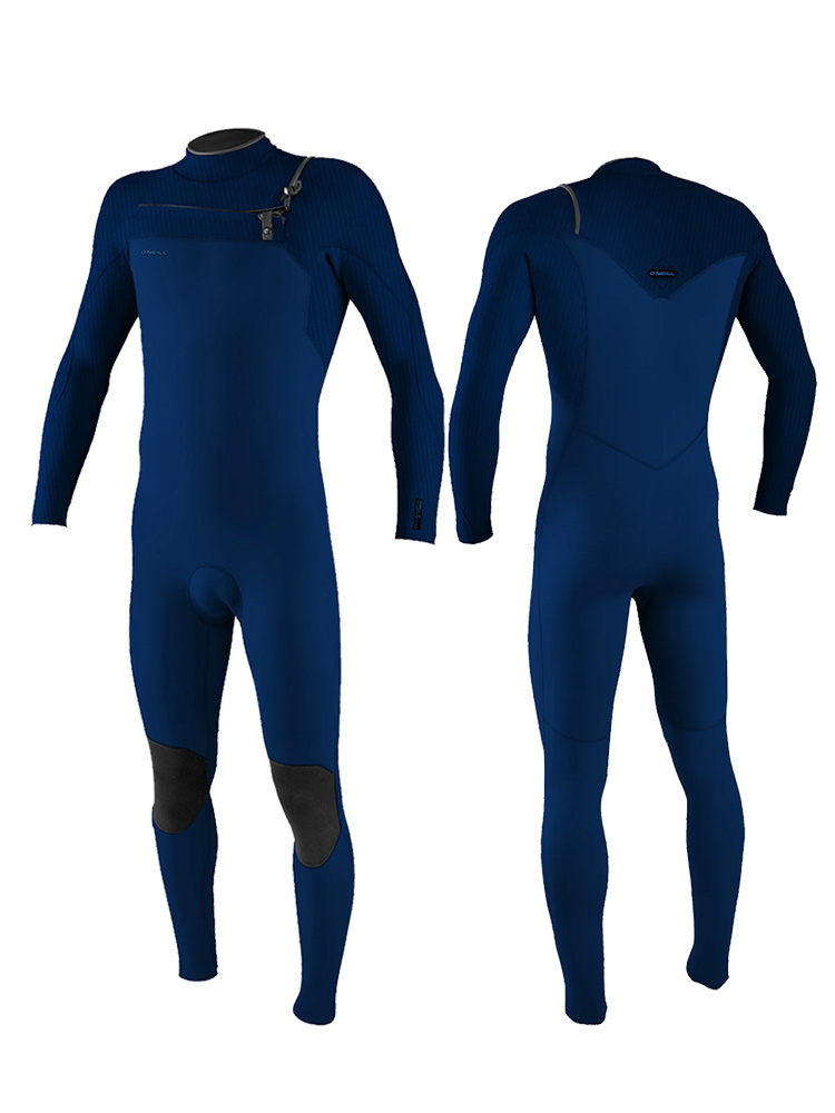 O'Neill SS24 Hyperfreak 5/4+ Chest Zip - Navy Blue O'Neill SS24 Hyperfreak 5/4+ Chest Zip - Navy Blue