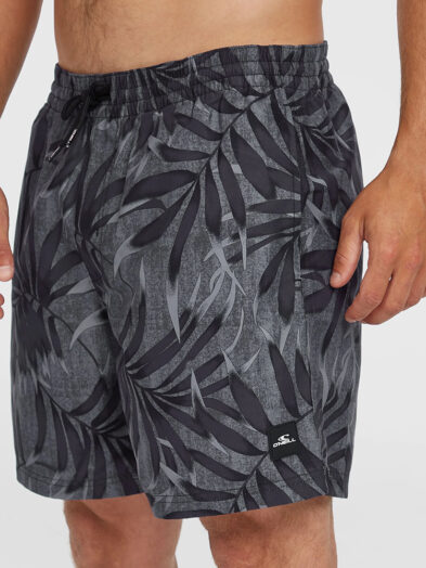 O'Neill Cali Floral 16'' Swim Shorts - Black