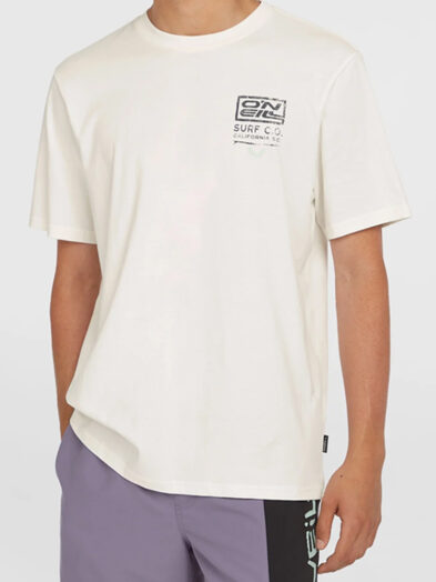 O'Neill Retro Graphic T-Shirt - Snow White