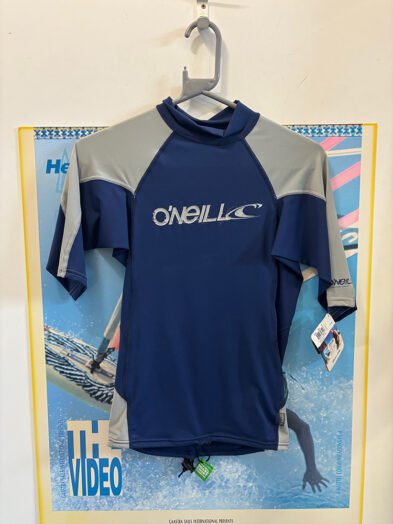 O'Neill Mens Rash Vest - Blue/Grey