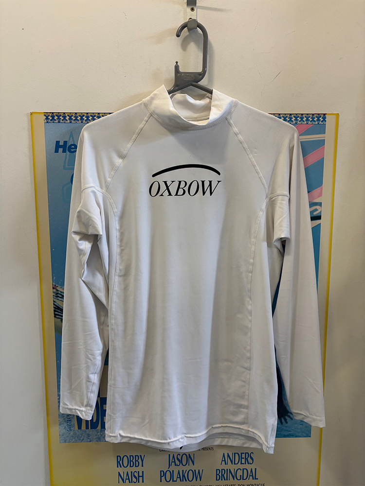 Oxbow Mens L/S Rash Vest - White Oxbow Mens L/S Rash Vest - White