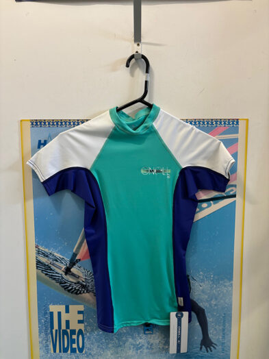 O’Neill Womens Rash Vest - Teal/Blue