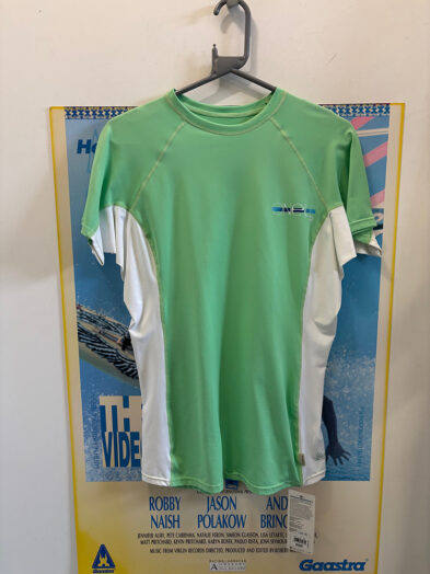 O'Neill Ladies Rash Vest - Green/White