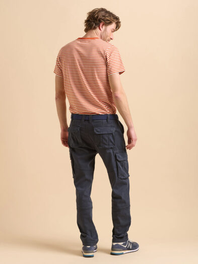 BRAKEBURN Navy Cargo Trousers - Navy