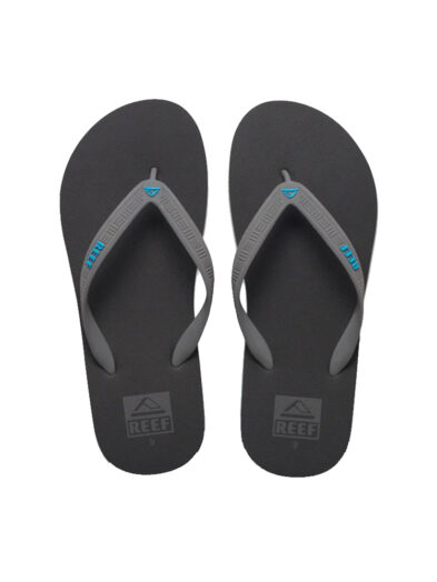 REEF SEASIDE Flip Flops - Grey/Aqua/Black