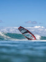 2026 Naish Force 5 Windsurfing Sail - Black/Red
