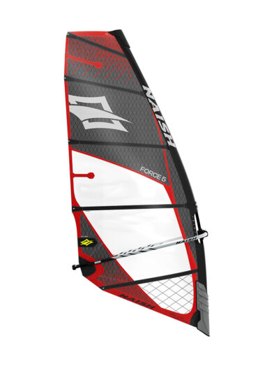 2026 Naish Force 5 Windsurfing Sail - Black/Red